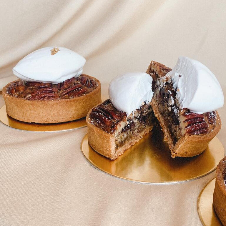 Dark Chocolate Pecan Tart
